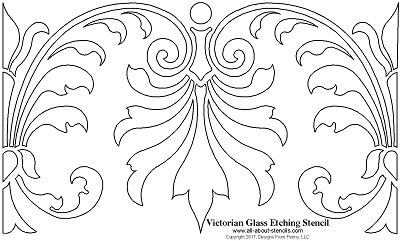 Glass Etching Stencils Made Easy
